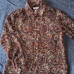 Nine company vintage sheer button up